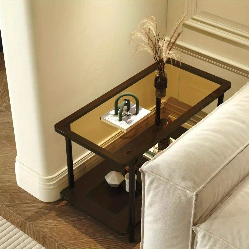A Super Narrow Home Small Table, a Easy Side Table for The Sofa, an Ultra-Slim Bedside Cabinet for The Bedroom, And a Light Luxury Corner Shelf - Designed for Bedrooms, Living Rooms, Balconies, Offices, Kitchens, Bathrooms