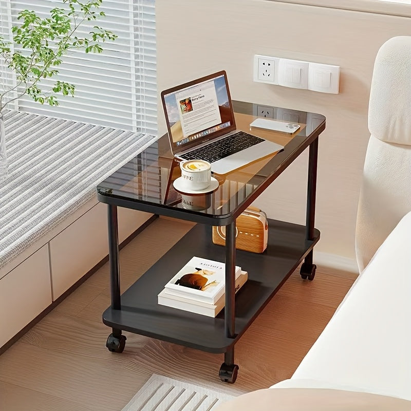 A Super Narrow Home Small Table, a Easy Side Table for The Sofa, an Ultra-Slim Bedside Cabinet for The Bedroom, And a Light Luxury Corner Shelf - Designed for Bedrooms, Living Rooms, Balconies, Offices, Kitchens, Bathrooms