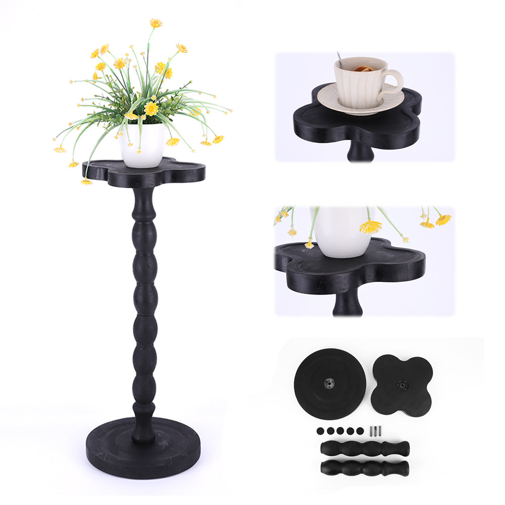 Compact And Portable Corner Coffee Table Designed for Small Living Spaces, Perfect for Holding Drinks And Snacks While Providing Easy Storage