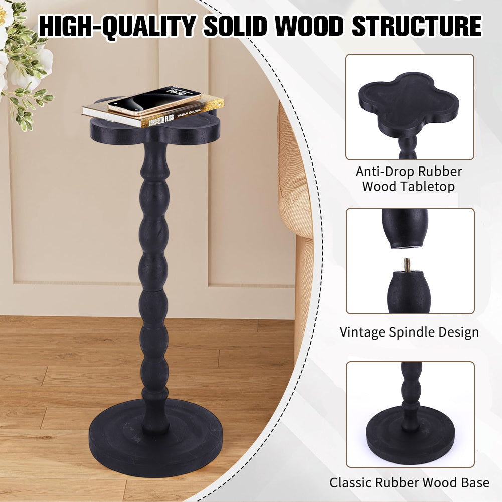 Compact Corner Table for The Couch, Ideal for Coffee, Drinks, And Snacks in The Living Room