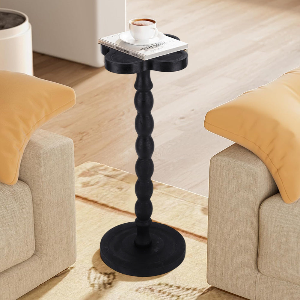 Compact Corner Table for The Couch, Ideal for Coffee, Drinks, And Snacks in The Living Room